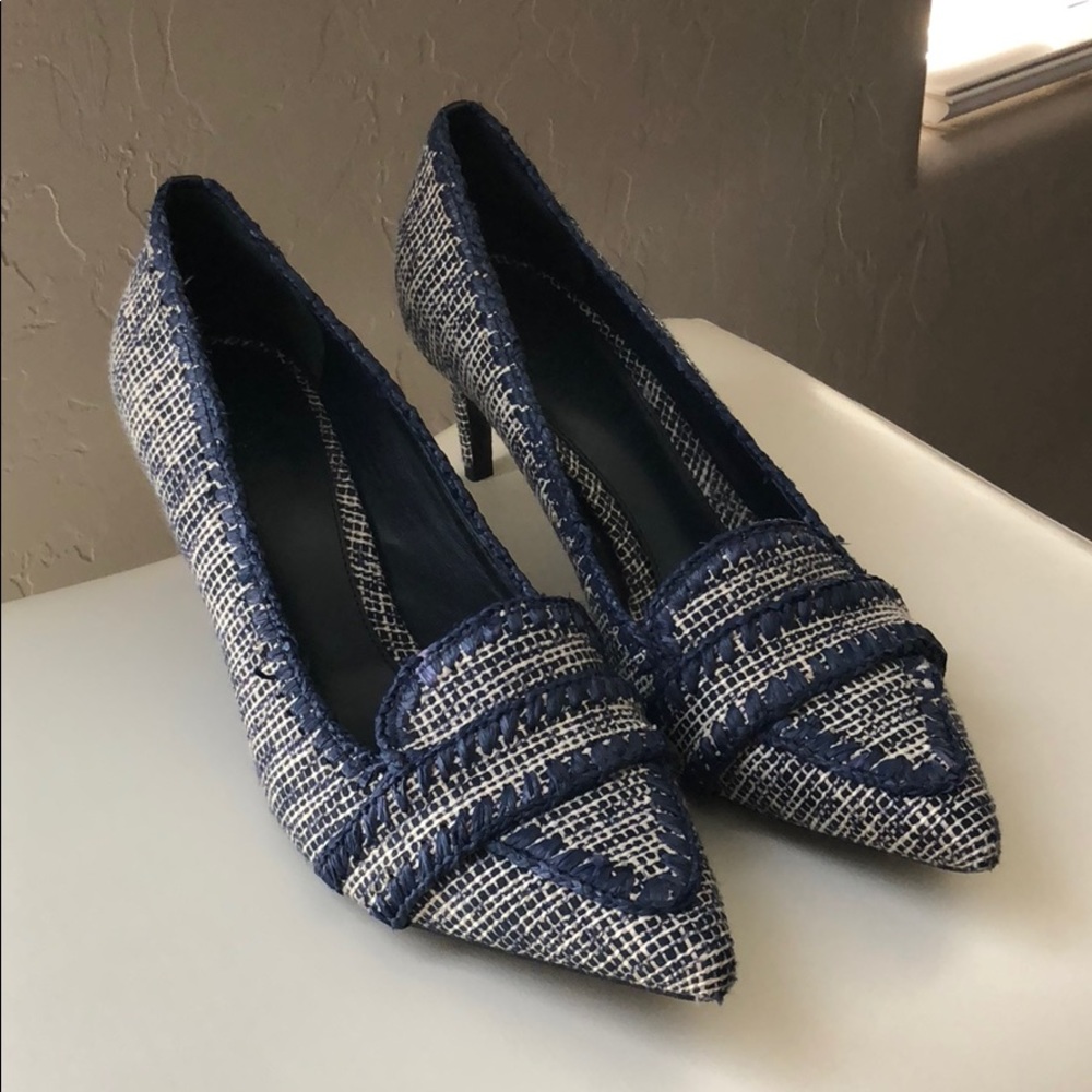 Tory Burch kitten heeled shoes